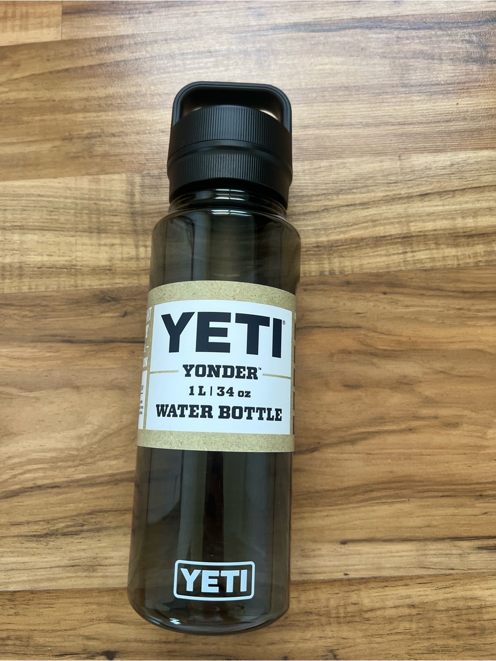 Yeti Smoke Black Yonder 1L Water Bottle with Carry Lid